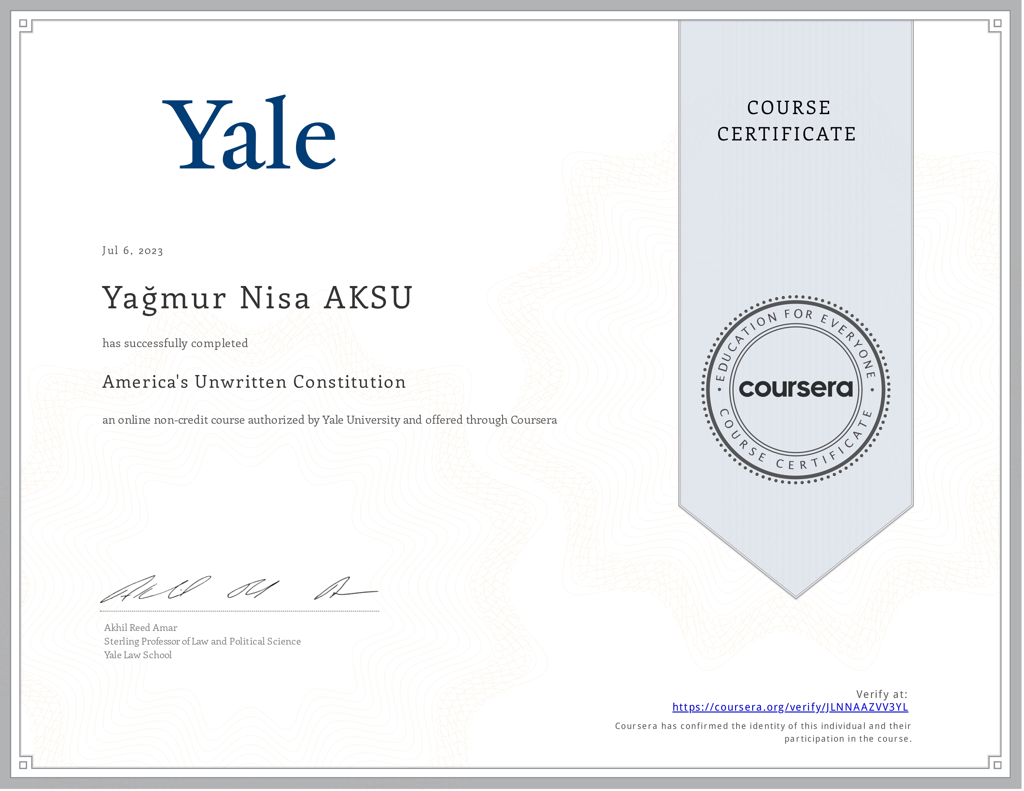 America's Unwritten Constitution