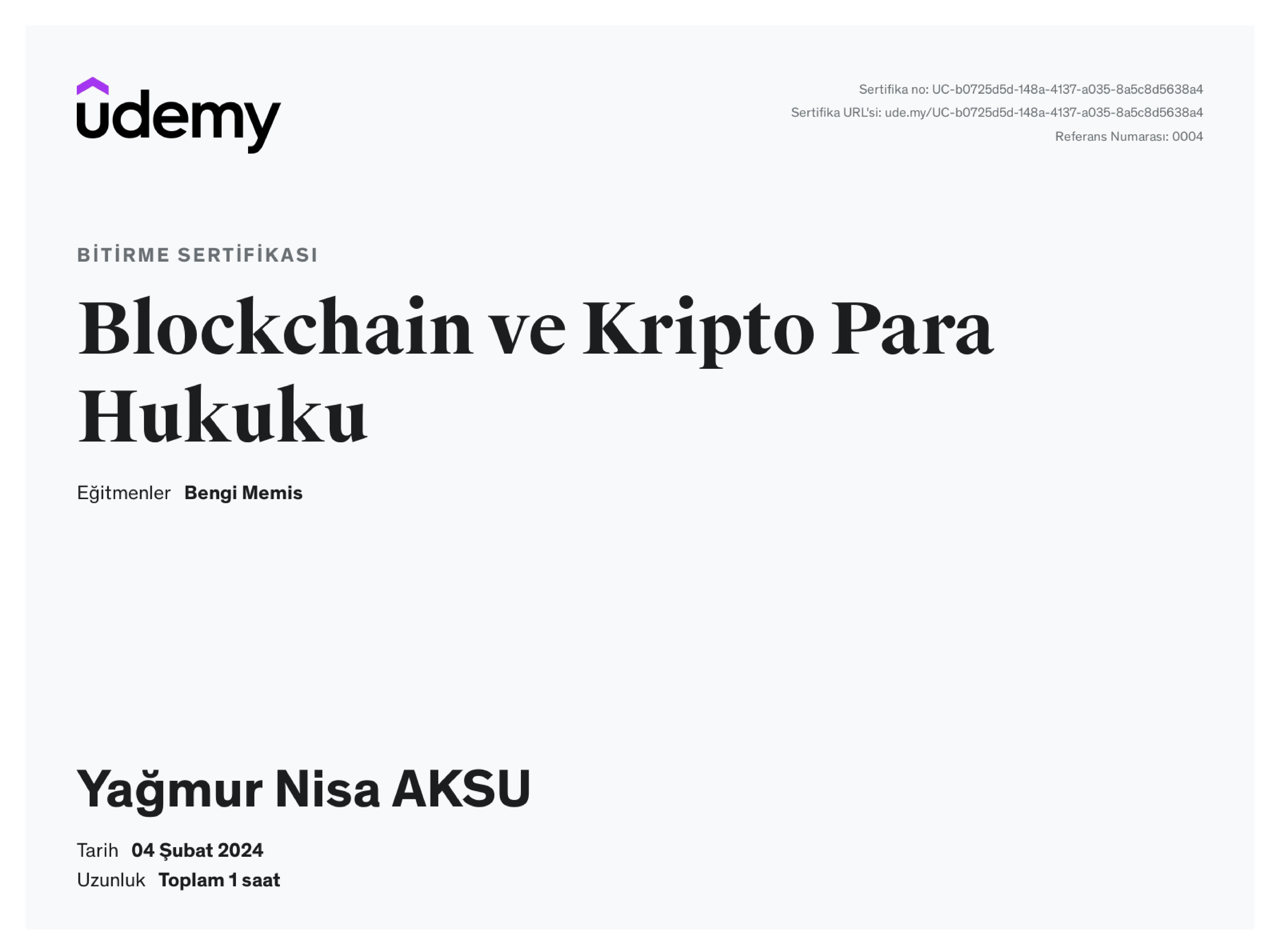 Blockchain ve Kripto Para Hukuku