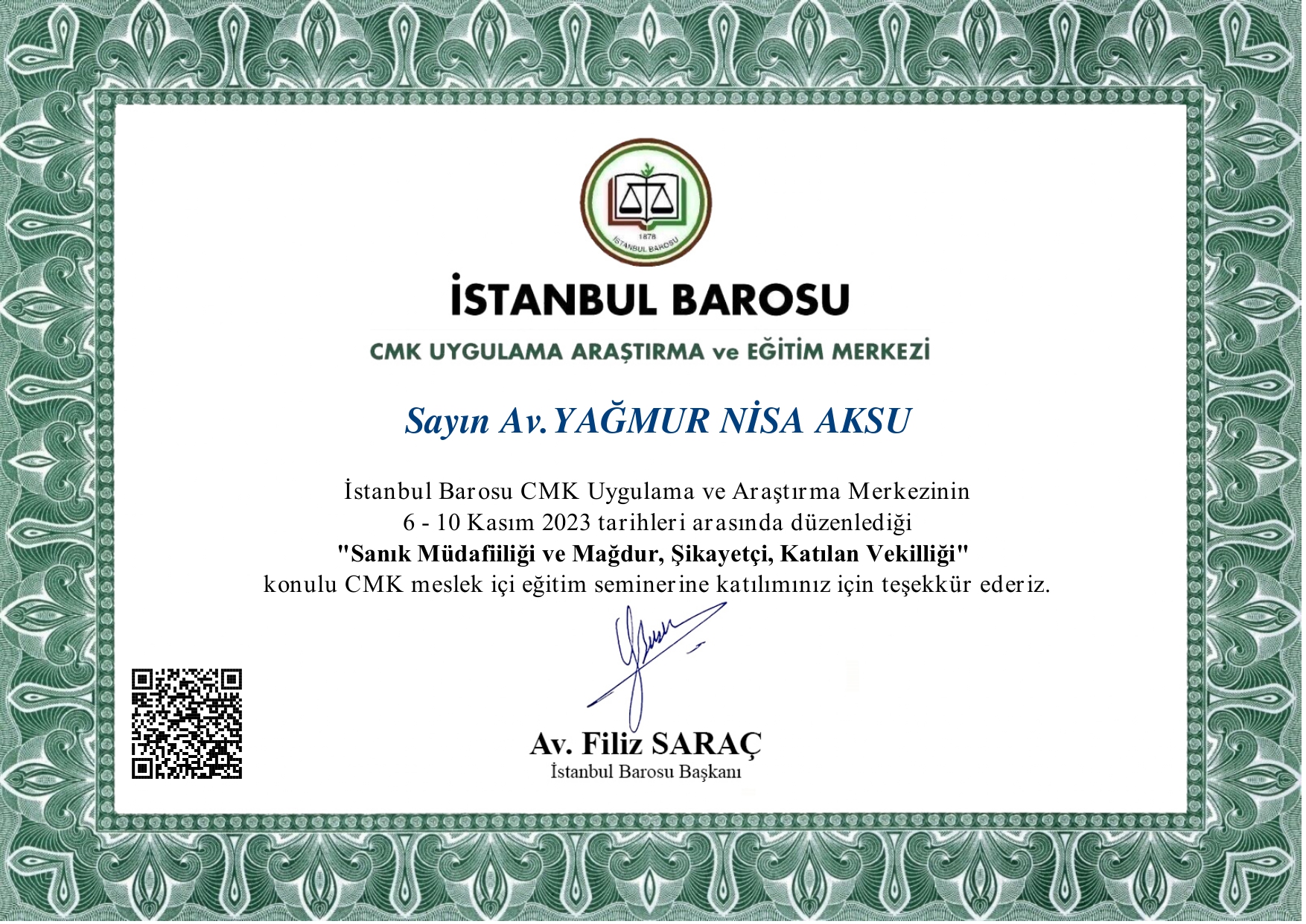 Sanık Müdafiiliği ve Mağdur, Şikayetçi, Katılan Vekilliği