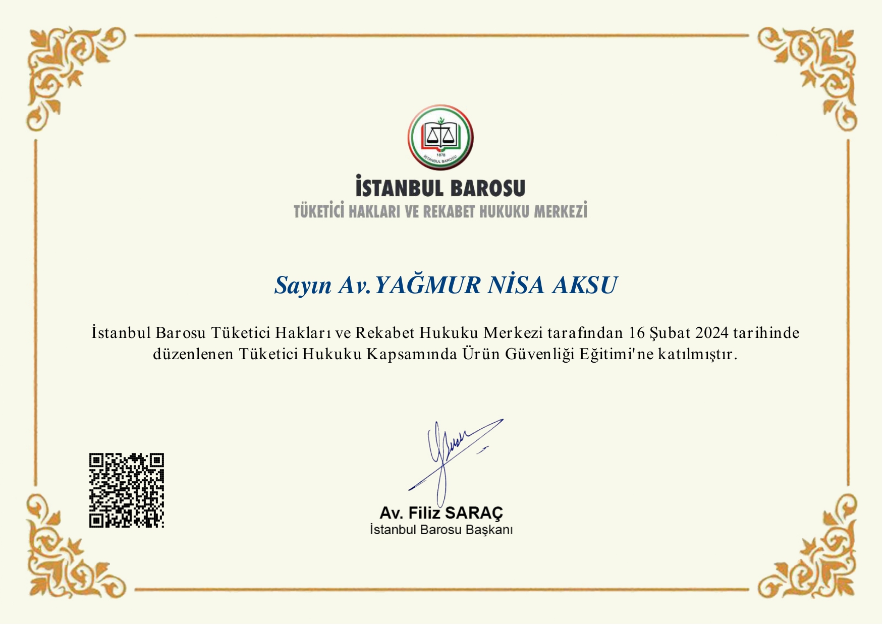 Tüketici Hukuku Kapsamında Ürün Güvenliği Eğitimi